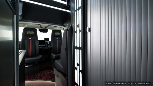 Offizieller Star-Wars-Camper: Darth Vaders Todesstern auf Rädern