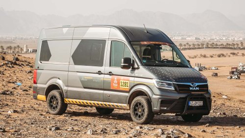 Neues Cross-Country Kit für den MAN TGE von delta4x4 und X-raid
