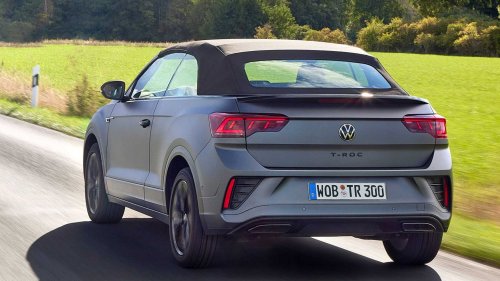 VW verkauft immer noch ein Cabrio-SUV mit Schaltgetriebe