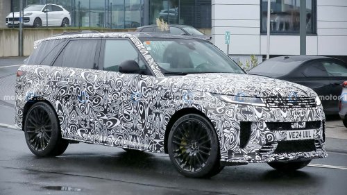 Range Rover Sport SV (2027): Facelift mit neuem Heck erwischt