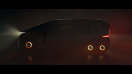 Lexus tease un minivan LS à six roues