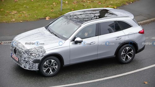 Mercedes GLC erstmals mit Facelift erwischt