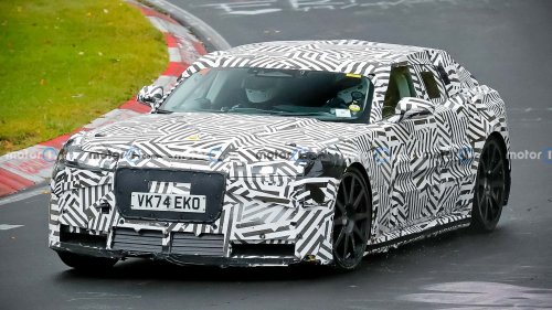 Jaguar Type 00: Umstrittener Elektro-GT mit weniger Tarnung erwischt