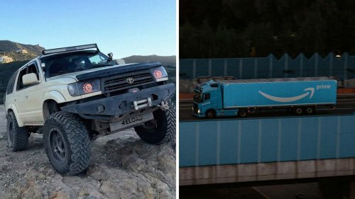 Toyota 4runner Driver Spots Amazon Truck Broken Down On The Side Of a Colorado Road. Then He Does Something Shocking