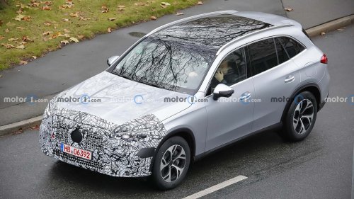 Mercedes GLC erstmals mit Facelift erwischt