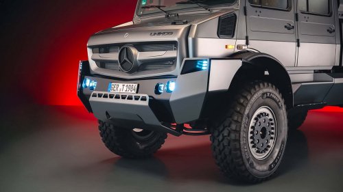 Mercedes verpasst dem Unimog einen Luxus-Maßanzug