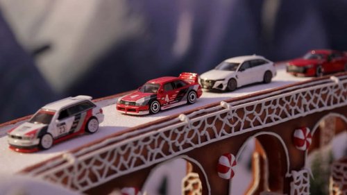 L'incroyable vidéo de Noël de Audi en stop-motion avec des voitures die-cast