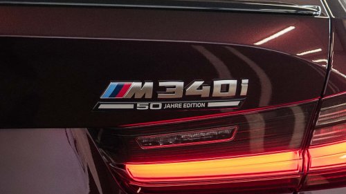 BMW M340i xDrive 50 Jahre Edition: Geburtstags-3er für Kanada