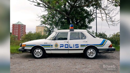 Saab 900 GLi Polizei (1984): Schwedens vergessener Streifenwagen