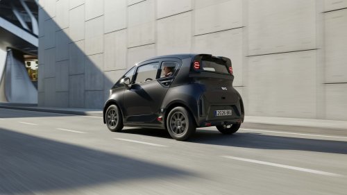 À quoi ressemble la microcar électrique à l'autonomie et à la consommation record ?