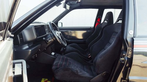 Este Lancia Delta HF Integrale negro, de Vasco Rossi, está en venta