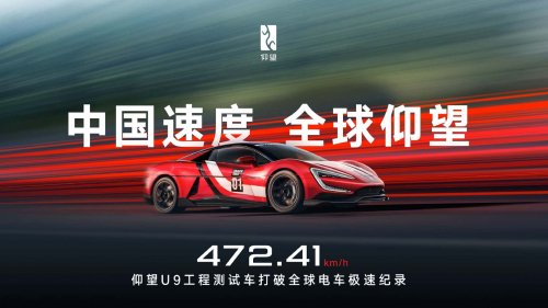 Mobil Listrik Tercepat di Dunia Sekarang Milik Cina