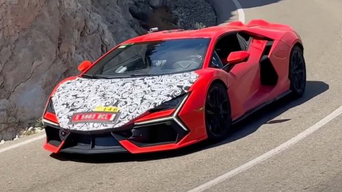 Spotted: Lamborghini May Already Cooking up a Hotter Revuelto 'S'