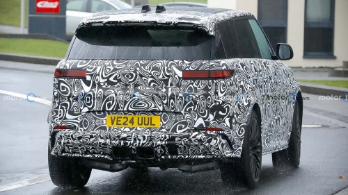Range Rover Sport SV (2027): Facelift mit neuem Heck erwischt
