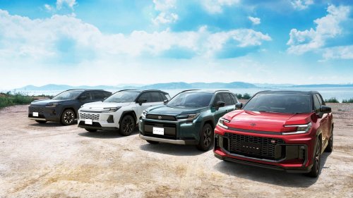 Le nouveau Toyota RAV4 PHEV fait ses débuts au Japon, aussi en GR SPORT