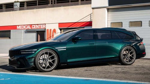 Este increíble SUV coupé de Genesis tiene un motor V8 de 1.115 CV