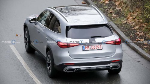 Mercedes GLC erstmals mit Facelift erwischt