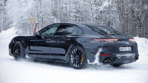 Porsche Panamera: Facelift für 2026 erwischt