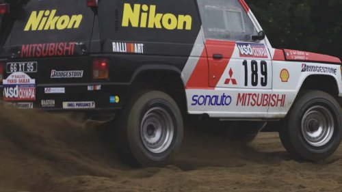The First Dakar-Winning Mitsubishi Pajero Gets the Restoration It Deserves: Video