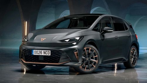Volkswagen's Cupra Born Electric Hot Hatch Gets More Buttons