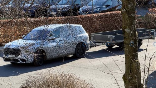 Spied: Audi Q9 Prototype Tests Its Towing Abilities