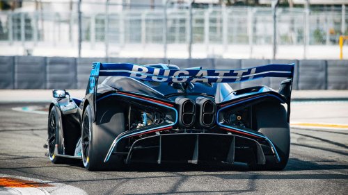The Bugatti Bolide Takes On Miami's F1 Track