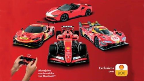 Lanzamiento: Nueva Colección Autitos Ferrari (Shell Box)