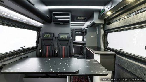 Offizieller Star-Wars-Camper: Darth Vaders Todesstern auf Rädern