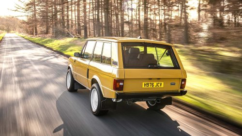 Este Range Rover 'adopta' el motor V8 del Corvette