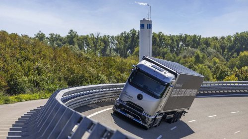 Le camion à hydrogène Mercedes-Benz NextGenH2 Truck en route vers la production