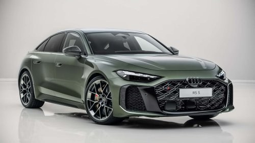 2026 Audi RS5 Revealed: Monster Hybrid V6 Power, But Substantially Heavier