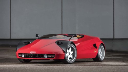 El Ferrari que provenía de otra dimensión