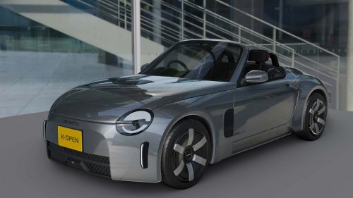 The Daihatsu K-Open Hints at Affordable RWD Sports Car