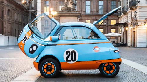 Este Microlino se viste del mítico  Porsche 917K para deslumbrar por las calles