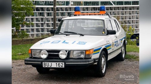 Saab 900 GLi Polizei (1984): Schwedens vergessener Streifenwagen