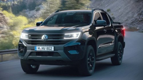 VW Amarok Dark Label: Ein Pick-up sieht schwarz