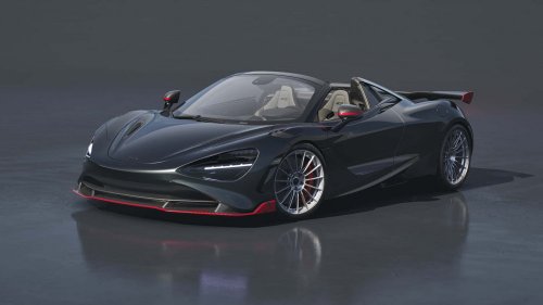 Pour la première fois le kit HDK équipe une McLaren Spider