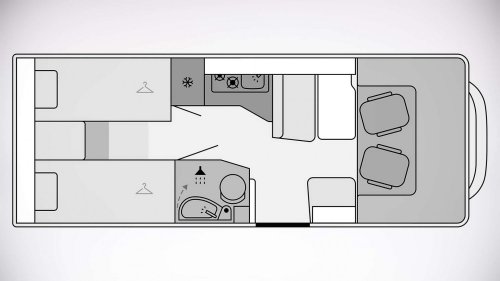 Sechs Betten auf 6,99 Metern: Corigon Alkoven Pure (2026)