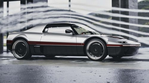 Bertone's New V6 Retro Sports Car Has Pop-Up Headlights