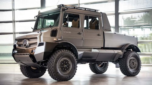 Mercedes verpasst dem Unimog einen Luxus-Maßanzug