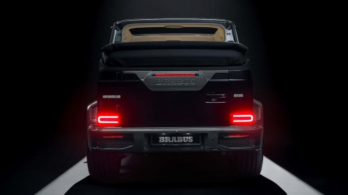 Brabus macht die G-Klasse zum Cabrio mit Portalachsen