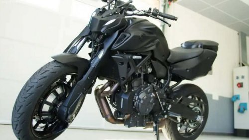 Esta salvaje Yamaha híbrida tiene tracción total