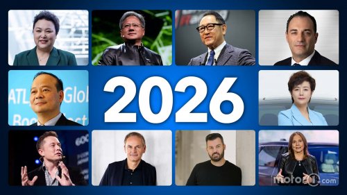 Diese 10 Personen werden  die Automobilindustrie 2026 prägen