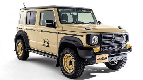 Un 4x4 bon marché (Suzuki Jimny) devient un modèle classique et luxueux (Mercedes Classe G)