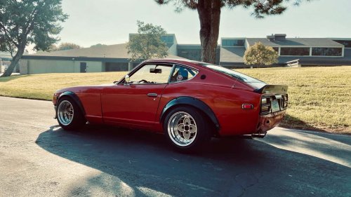 Este Datsun 240Z con motor V12 suena como un Ferrari
