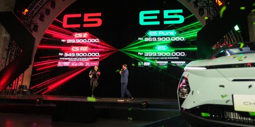 Chery C5 & E5 Resmi Masuk Indonesia, Harga Mulai Rp 319 Jutaan!