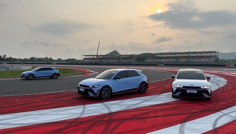 Geber Hyundai Ioniq 5 N di Sirkuit Mandalika, Sukses Berikan Respon Natural