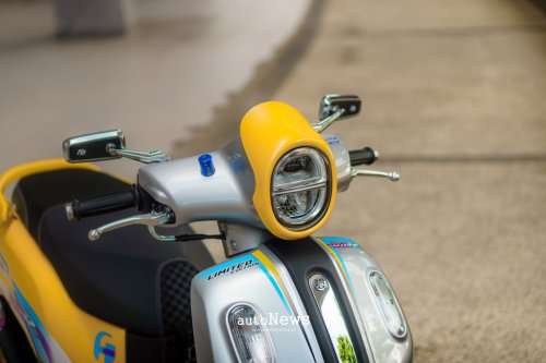 Modifikasi Skutik Yamaha Fazzio – TERINSPIRASI MOTOR BEBEK LEGENDARIS F1ZR