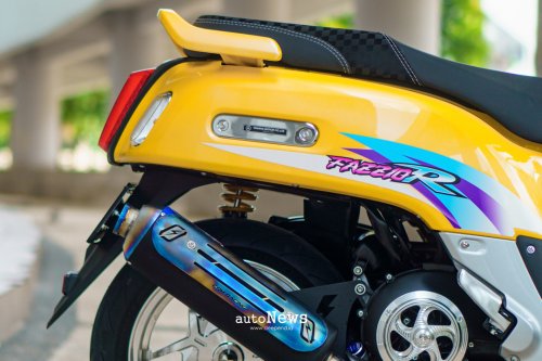 Modifikasi Skutik Yamaha Fazzio – TERINSPIRASI MOTOR BEBEK LEGENDARIS F1ZR
