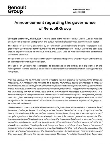 CEO Renault Group Luca de Meo – MUNDUR DARI OTOMOTIF, GABUNG FASHION BRAND